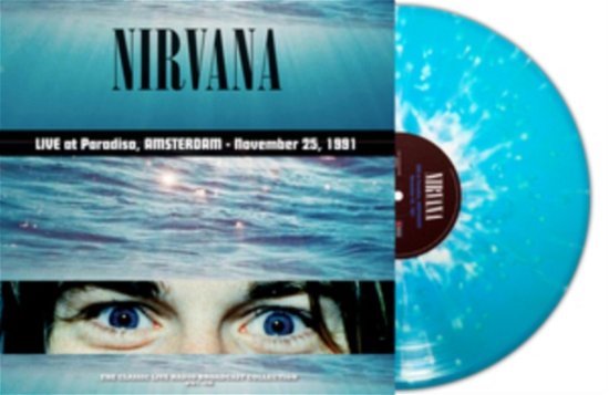 Cover for Nirvana · Live at Paradiso, Amsterdam 1991 (Turquoise / White (LP) (2023)