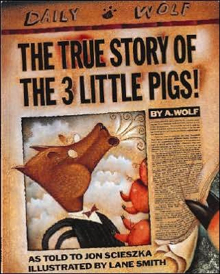 Cover for Jon Scieszka · The True Story of the 3 Little Pigs (Hardcover bog) [Reprint edition] (1996)