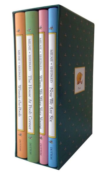 Pooh's Library: Winnie-the-pooh, the House at Pooh Corner, when We Were Very Young, Now We Are Six - A. A. Milne - Bøker - Dutton Children's Books - 9780525444510 - 31. oktober 1988