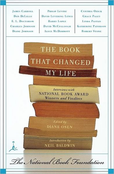 Cover for Diane Osen · The Book That Changed My Life: Interviews with National Book Award Winners and Finalists (Paperback Book) (2002)