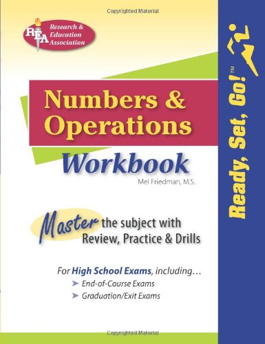 Cover for Mel Friedman · Numbers and Operations Workbook (Mathematics Learning and Practice) (Paperback Book) [Trade edition] (2008)