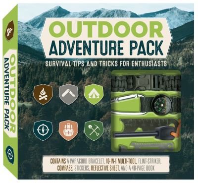 Cover for Marc Sumerak · Outdoor Adventure Pack: Survival Tips and Tricks for Enthusiasts - Contains a Paracord Bracelet, 10-in-1 Multi-tool, Flint-striker, Compass, Stickers, Reflective Sheet, and a 48-page Book (Bog) (2022)