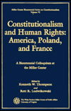 Cover for Kenneth W. Thompson · Constitutionalism and Human Rights - Miller Center Bicentennial Series on Constitutionalism (Paperback Book) (1991)