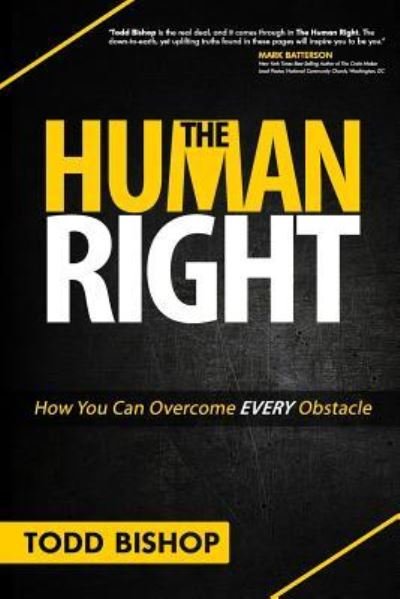 Cover for Todd Bishop · The Human Right (Paperback Book) (2018)