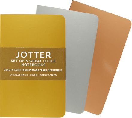 Cover for Peter Pauper Press Inc · Foil Jotter Notebooks (Set of 3) (Pocketbok) (2020)