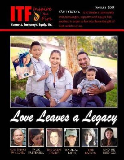 Cover for Inspire the Fire · ITF - Love Leaves a Legacy (Paperback Book) (2017)