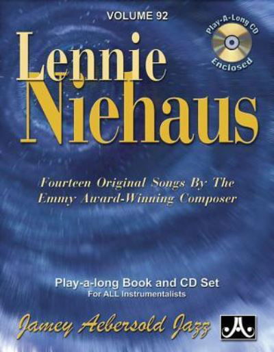 Cover for Lennie Niehaus · Jamey Aebersold Jazz -- Lennie Niehaus, Vol 92 (Book) (2015)