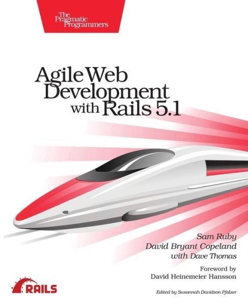 Cover for Sam Ruby · Agile Web Development with Rails 5.1 (Paperback Book) (2017)