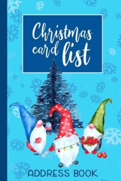 Cover for Weareads Books · Christmas Card List Address Book (Paperback Book) (2019)