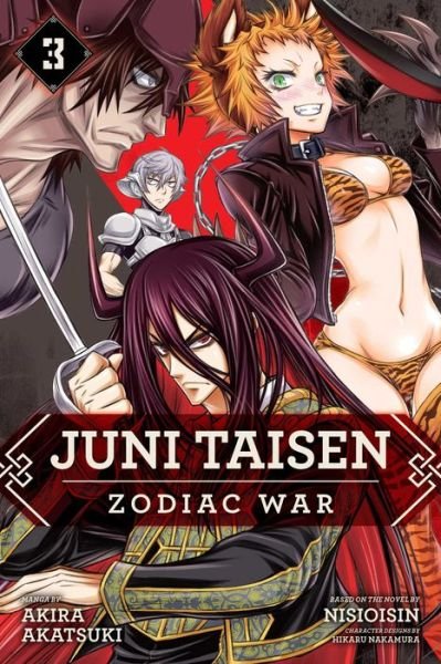 Cover for Nisioisin · Juni Taisen: Zodiac War (manga), Vol. 3 - Juni Taisen: Zodiac War (manga) (Paperback Bog) (2019)