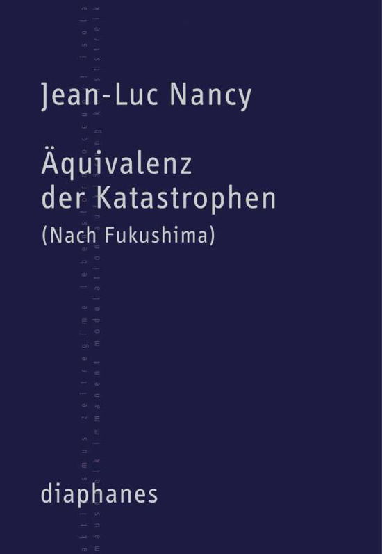 Cover for Nancy · Äquivalenz der Katastrophen (Book)