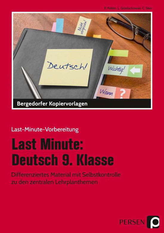 Cover for Felten · Last Minute: Deutsch 9. Klasse (Book)