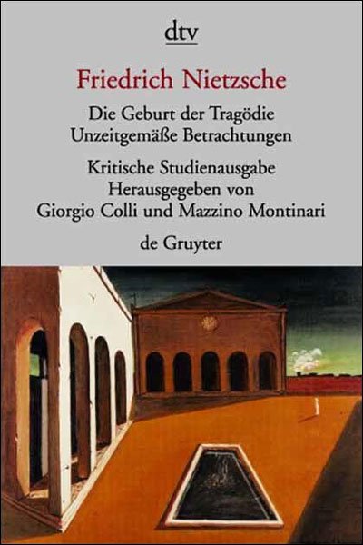 Cover for Friedrich Nietzsche · Dtv Tb.30151 Nietzsche.geburt D.tragöd. (Bok)