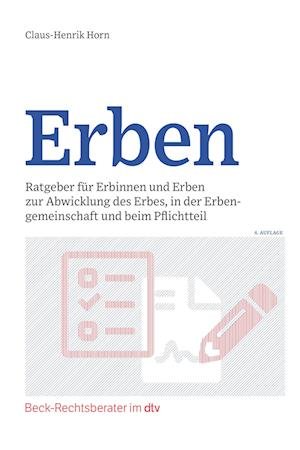 Cover for Horn · Erben (Buch)