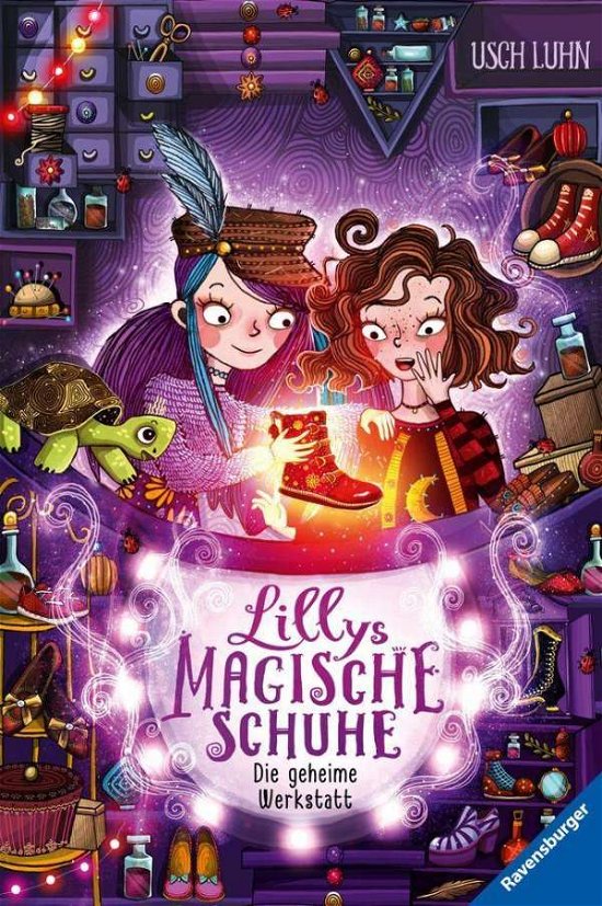 Cover for Usch Luhn · Lillys magische Schuhe, Band 1: Die geheime Werkstatt (Leksaker)