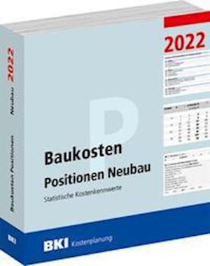 Cover for Müller Rudolf · BKI Baukosten Positionen Neubau 2022 - Teil 3 (Pocketbok) (2022)