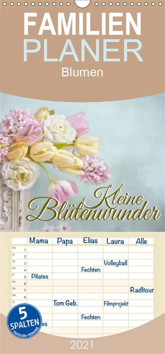 Cover for Pe · Kleine Blütenwunder - Familienplaner (Book)