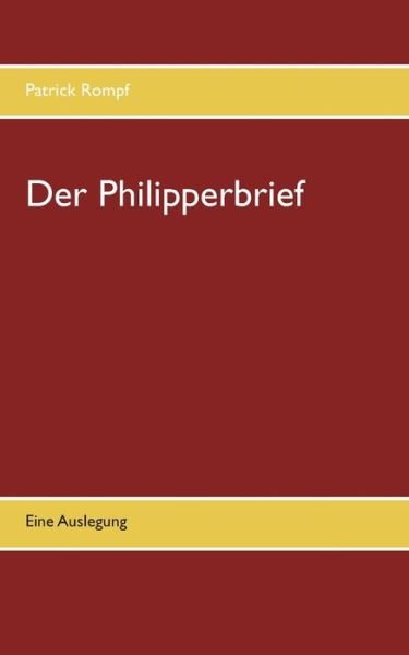 Cover for Rompf · Der Philipperbrief (Book) (2017)