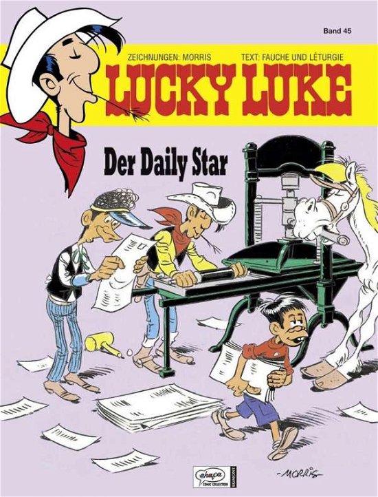 Cover for Morris · Lucky Luke.045 Daily Star (Bog)