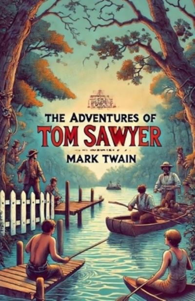 Cover for Mark Twain · The Adventures Of Tom Sawyer (Illustrated) (Taschenbuch) (2024)