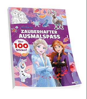 Cover for Disney · Disney Die Eiskönigin: Zauberhafter Ausmalspaß (Book) (2024)