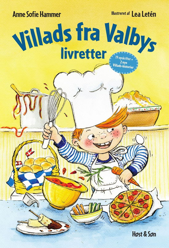 Cover for Anne Sofie Hammer · Villads fra Valby-bøgerne: Villads fra Valbys livretter (Indbundet Bog) [1. udgave] (2023)