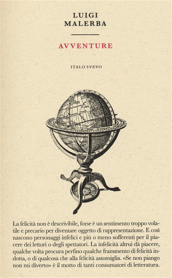 Cover for Luigi Malerba · Avventure (Book)