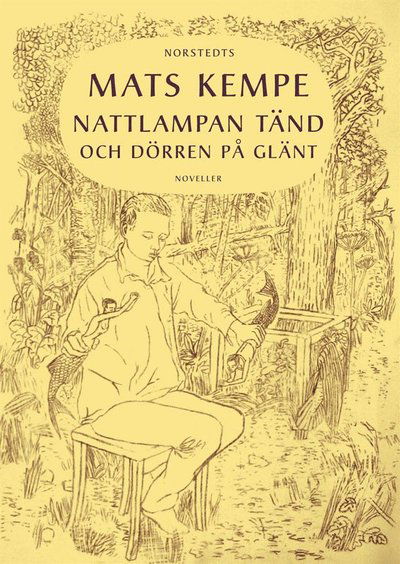 Cover for Mats Kempe · Nattlampan tänd och dörren på glänt : noveller (ePUB) (2011)