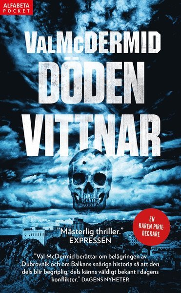 Cover for Val McDermid · Karin Pirie: Döden vittnar (Paperback Book) (2017)