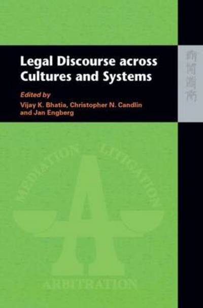 Cover for Vijay Bhatia · Legal Discourse Across Cultures and Systems (Gebundenes Buch) (2008)