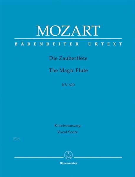 Cover for Wolfgang Amadeus Mozart · Mozart:zauberflÃ¶te Kv 620,ka.ba4553-90 (Bog)