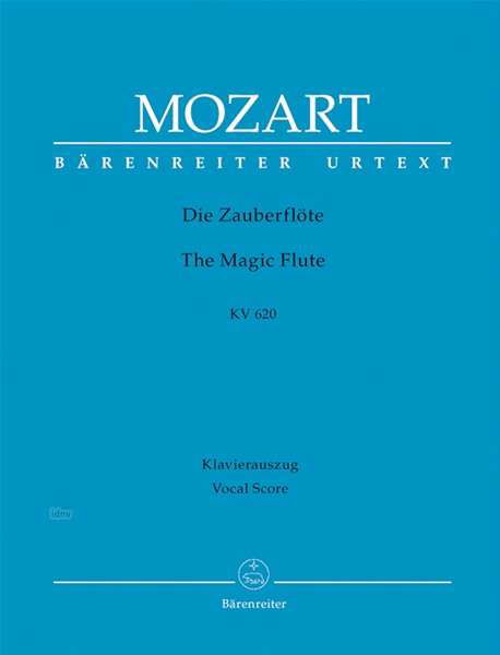 Cover for Wolfgang Amadeus Mozart · Mozart:zauberflÃ¶te Kv 620,ka.ba4553-90 (Bok)