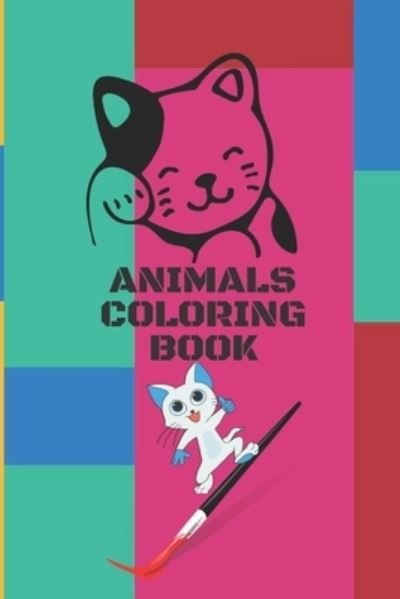 Cover for Peace Publishing · Animals coloring book (Paperback Bog) (2020)