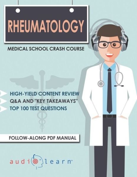 Cover for Audiolearn Medical Content Team · Rheumatology - Medical School Crash Course (Paperback Book) (2020)