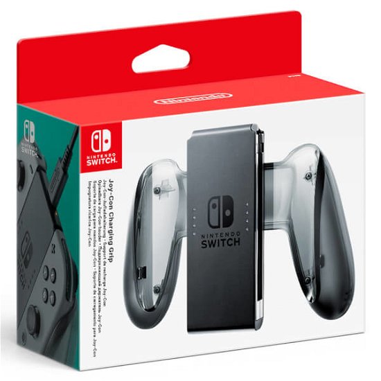 Nintendo Official Switch  JoyCon Controller Charging Grip  Grey Switch - Switch - Merchandise - Nintendo - 0045496430511 - 3 mars 2017