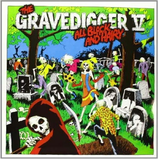 Cover for Gravedigger V · All Black and Hairy (LP) (2013)