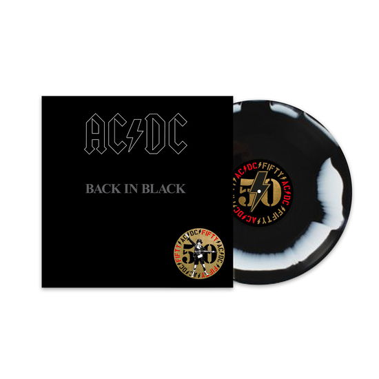 Ac/Dc · Back In Black (LP) [Limited Indie Only Black & White Vinyl edition] (2024)