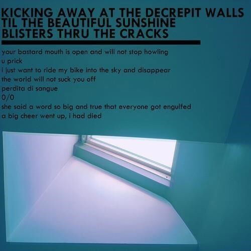 Cover for Mxlx · Kicking Away At The Decrepit Walls Til The Beautiful (LP) [Remastered edition] (2024)