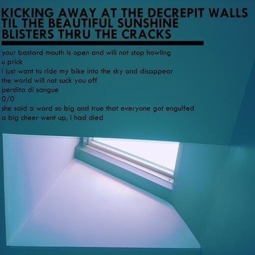 Cover for Mxlx · Kicking Away At The Decrepit Walls Til The Beautiful (LP) (2024)