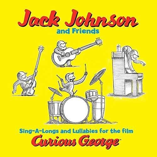 Cover for Jack Johnson &amp; Friends · Sing-A-Longs For The Film Curious George (VINIL) (2016)