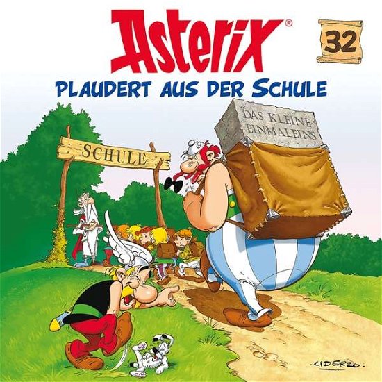 Cover for Asterix · 32: Asterix Plaudert Aus Der Schule (CD) (2019)
