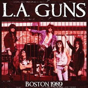 Cover for L.a. Guns · Boston 1989 (LP) [Limited, Coloured edition] (2015)