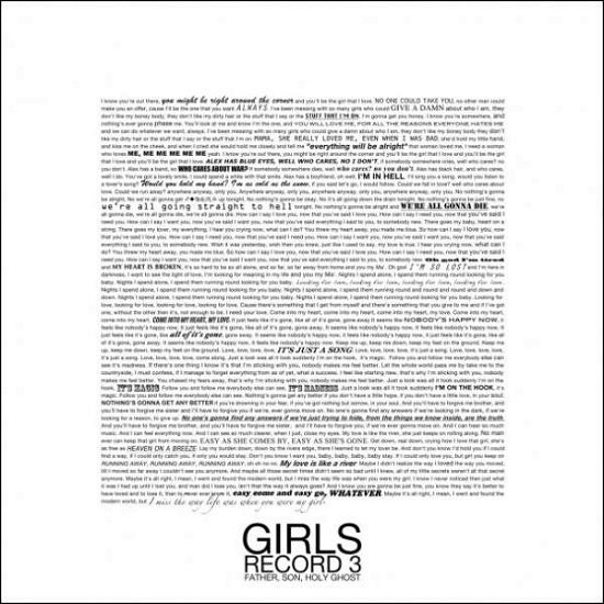 Cover for Girls · Father, Son, Holy Ghost (2lp W/download) (LP) (2011)