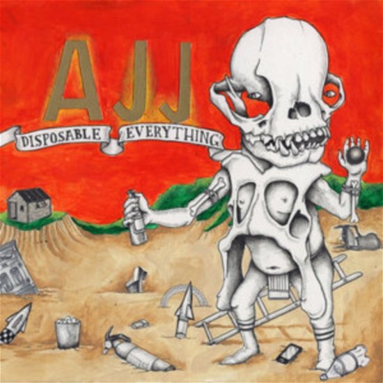 Cover for Ajj · Disposable Everything (LP) [Coloured edition] (2023)