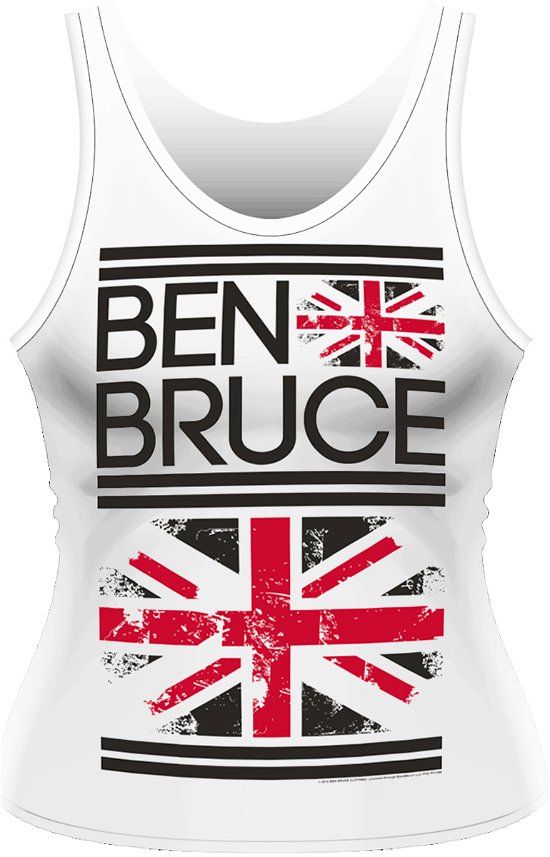 Cover for Ben Bruce Clothing =t-shi · Flag Girlie / Tank Vest / White - Asking Alexandria (MERCH) [size S] (2013)
