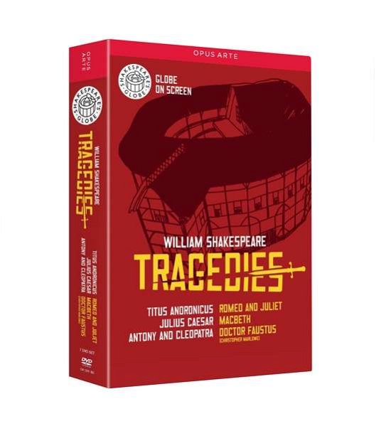 Cover for Shakespeare's Globe · Tragedies (DVD) [Box set] (2017)