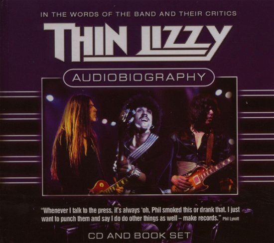 Cover for Thin Lizzy · Audiobiography (CD) (2015)
