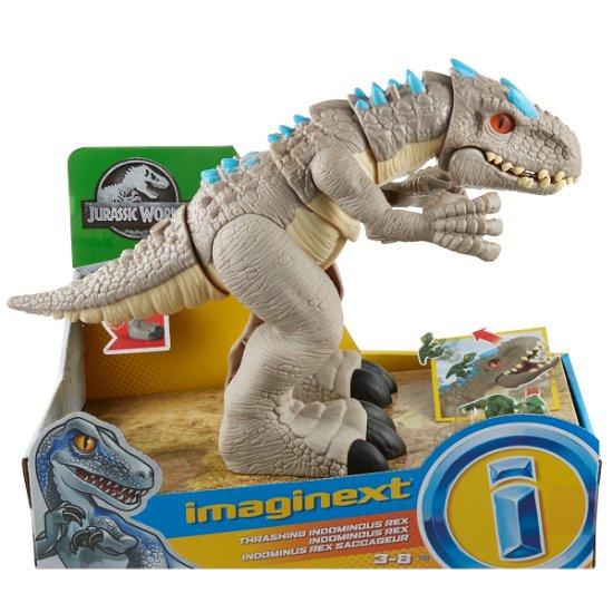 Jurassic World Indominus Rex - Imaginex Jurrasic Park - Merchandise - Mattel - 0887961860511 - April 30, 2021
