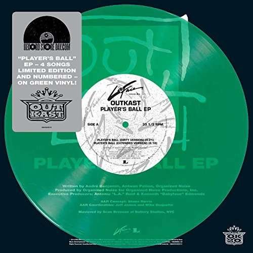 OutKast / Player's Ball (10inch transparent green 120g) - OutKast - Music -  - 0888430426511 - 