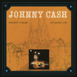 Cover for Cash, Johnny, Rsd 2015 · Koncert v Praze (In Prague- Live) [LP] (180 Gram, Soviet Red Vinyl, limited to 5000, indie-retail exclusive) (Rsd 2015) (LP) (2015)